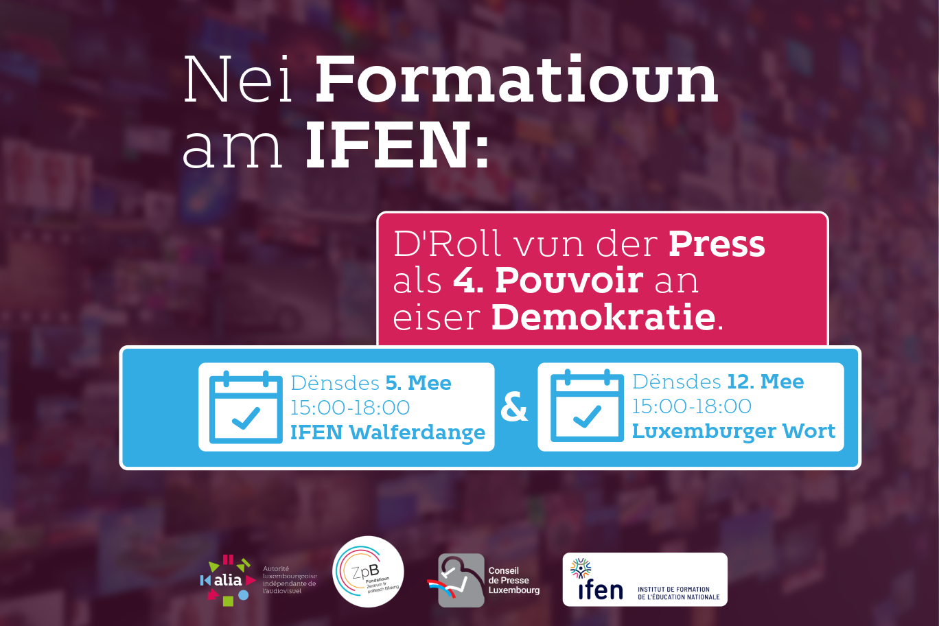 nouvelle formation à l'IFEN