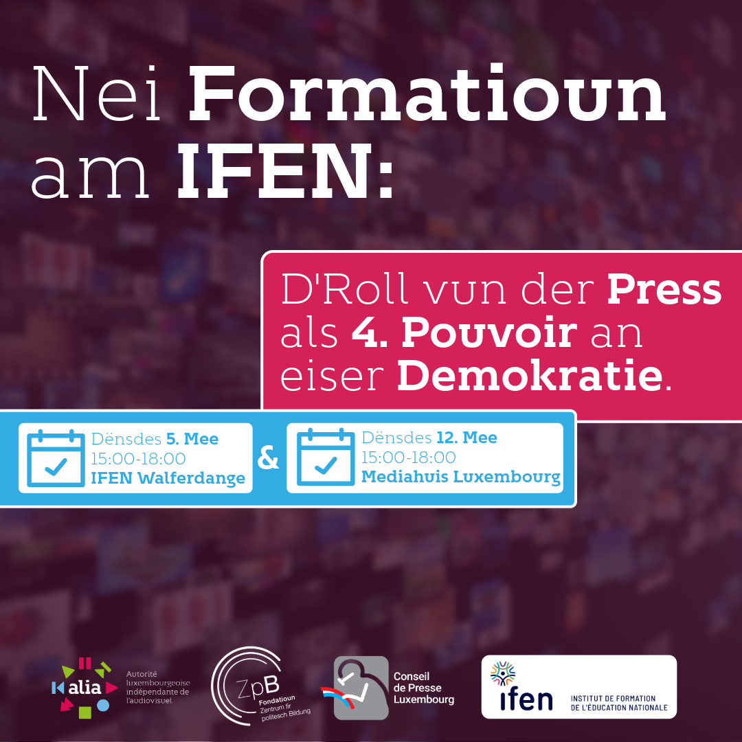 Nei Formatioun am IFEN