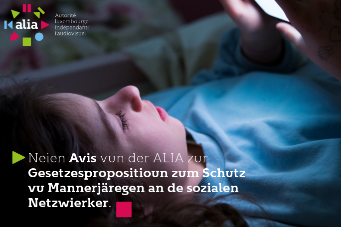 Nouvel avis de l'ALIA