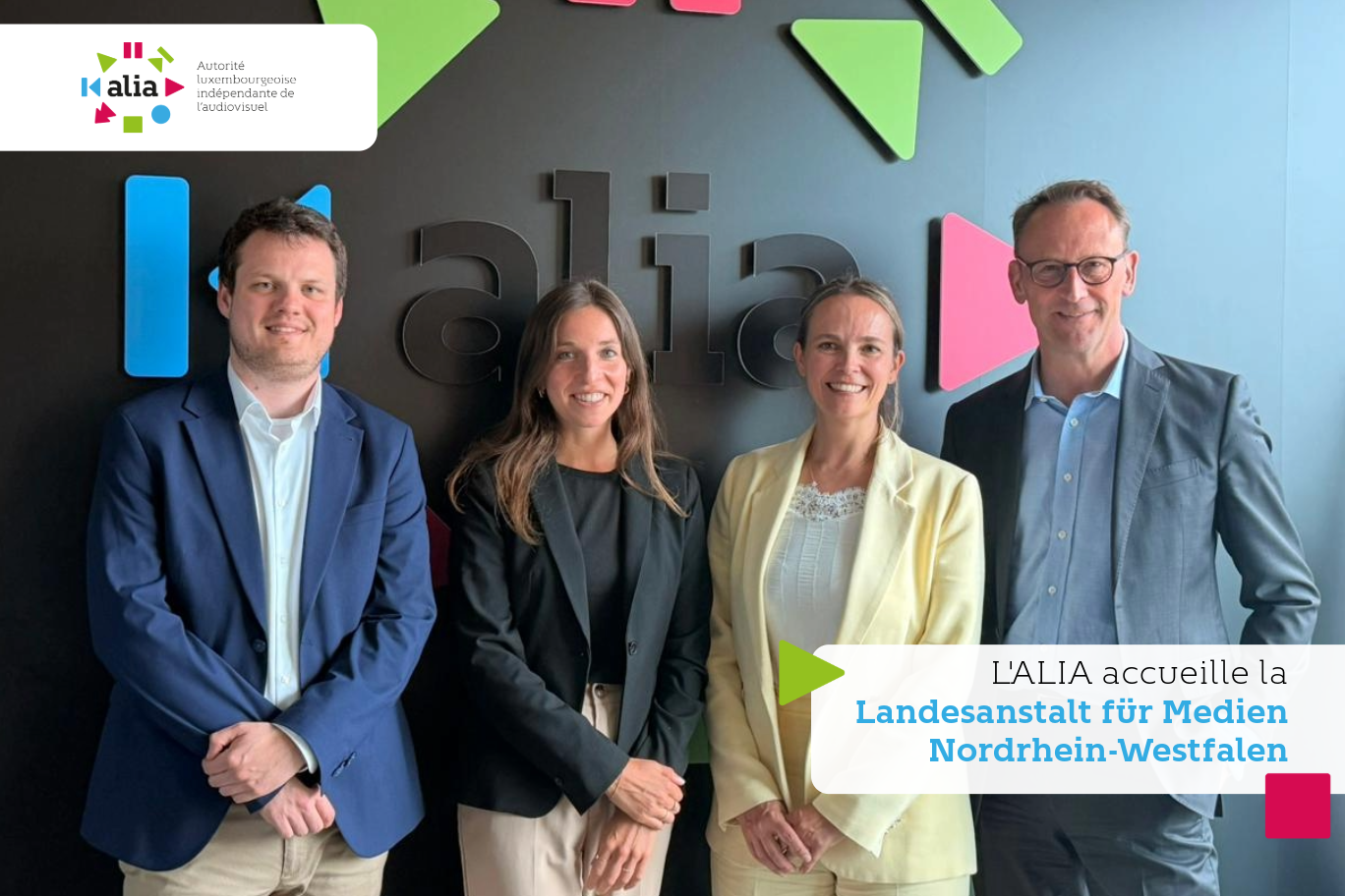 Cindy Bauwens avec Tobias Schmid, Michel Winkels et Sina Voss